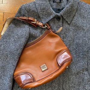 Brown and tan Dooney and Bourke handbag